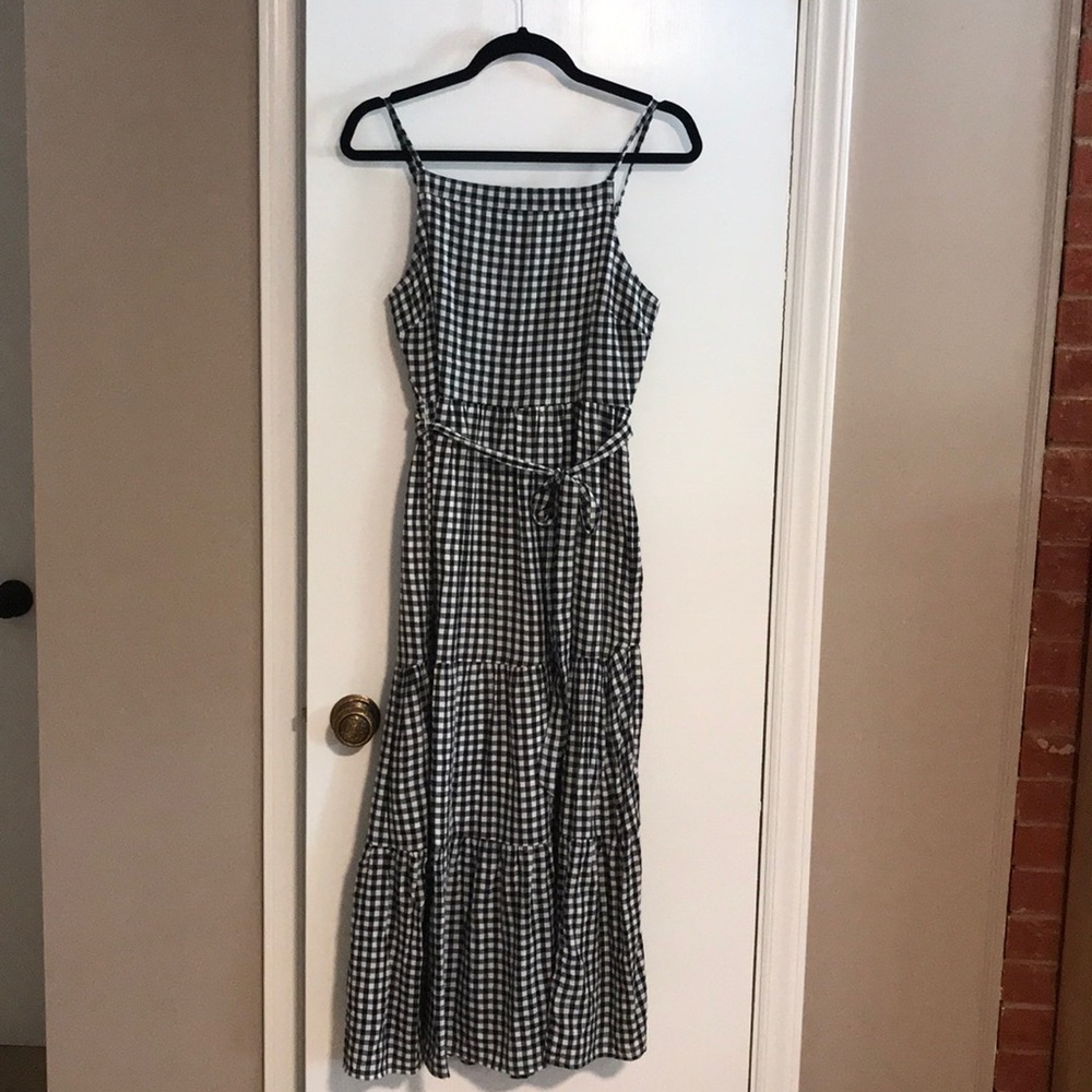 Old Navy Gingham Maxi Dress